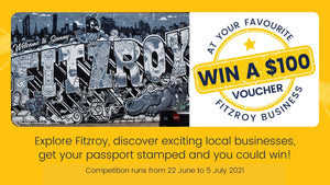 Pick up a Fitzroy Passport to win a $100 voucher!