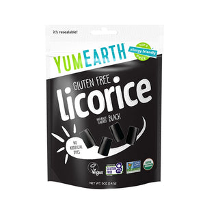 YumEarth Organic Licorice - Black 142g