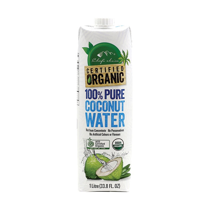 Chefs Choice Organic Coconut - Water 1L