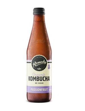 Remedy Passionfruit Kombucha 330ml
