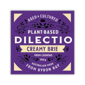 Dilectio Vegan Creamy Brie Cheese 150g (cold)