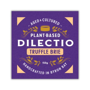 Dilectio Vegan Truffle Brie Cheese 150g (cold)