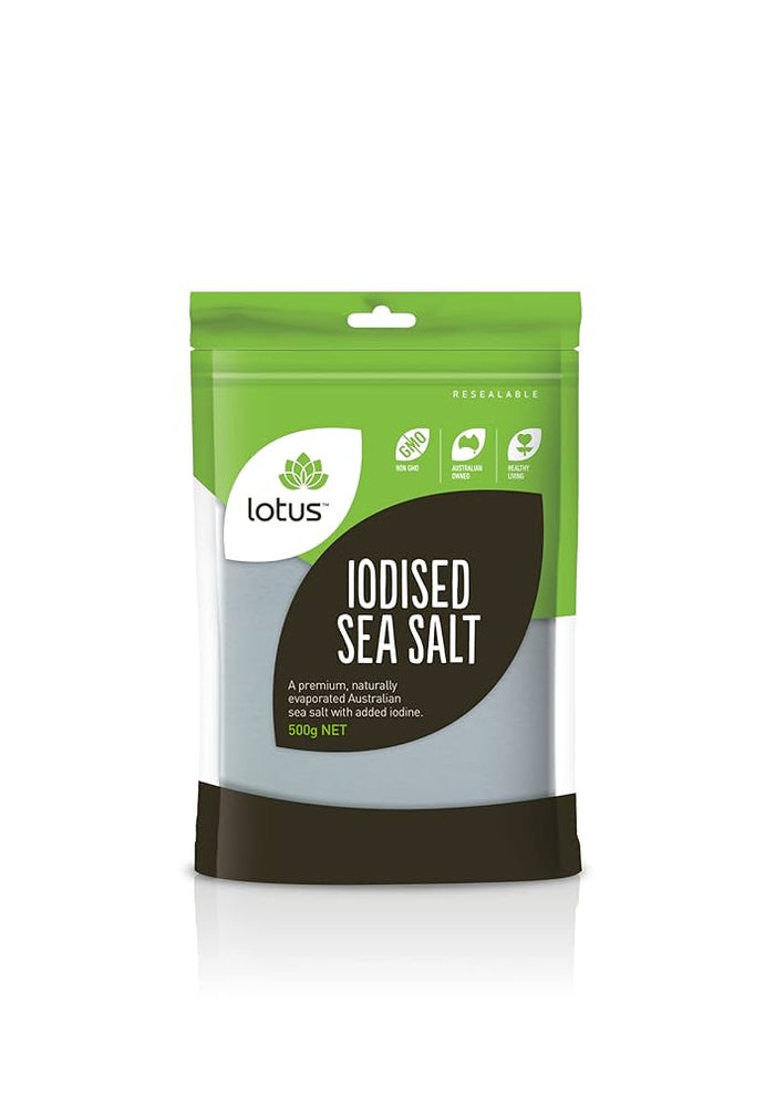 Lotus Iodised Sea Salt 500g