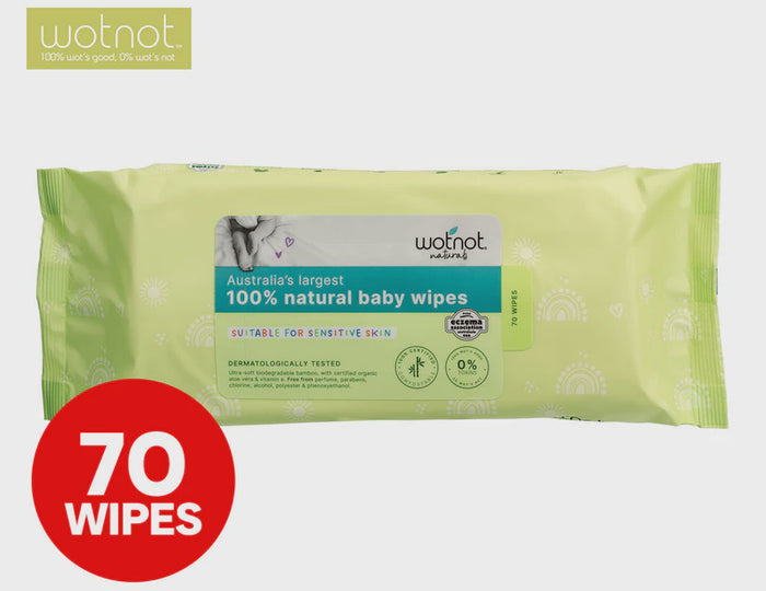 Wotnot Baby Wipes 70pk