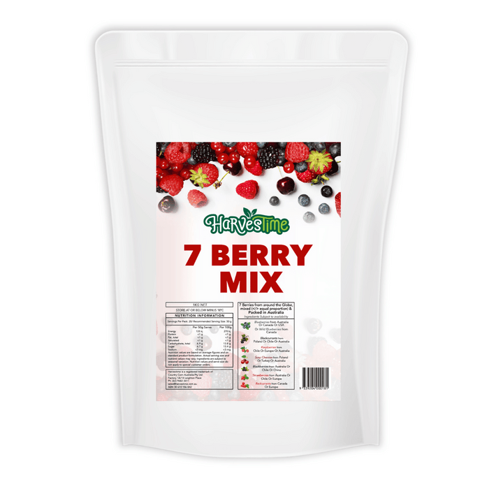 Harvestime 7 Berry Mix 1kg (cold)
