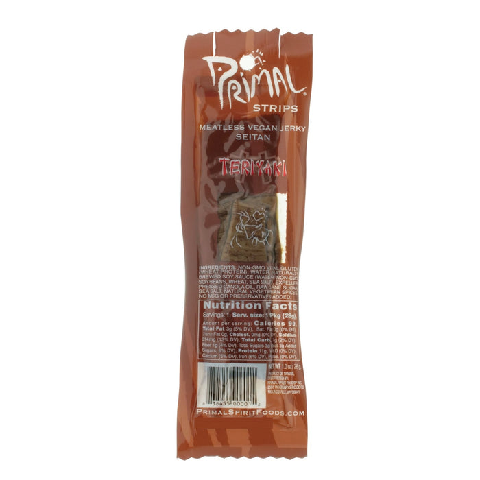 Primal Spirit Vegan Jerky - Teriyaki 28g