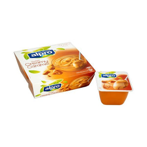 Alpro Dessert Cups 4pk - Creamy Caramel 500g BB: 20.07.26