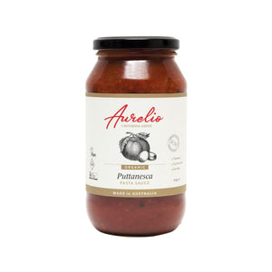Aurelio Pasta Sauce - Puttanesca Organic 500g