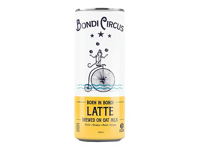 Bondi Circus Oat Milk Latte 250ml