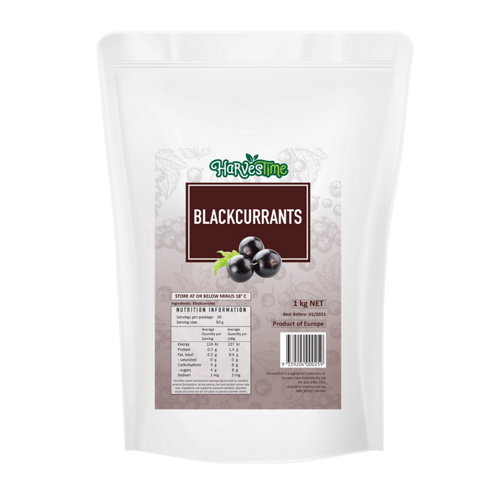 Harvestime Blackcurrants 500g (cold)
