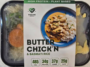 Vegan Soul Butter Chickn & Basmati Rice 320g (cold)