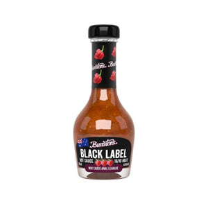 Bunsters Hot Sauce - Black Label 16/10 Heat 150ml