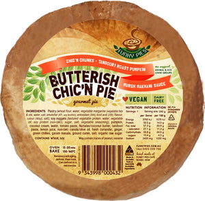 Funky Pie - Butterish Chicn Pie 240g (cold)