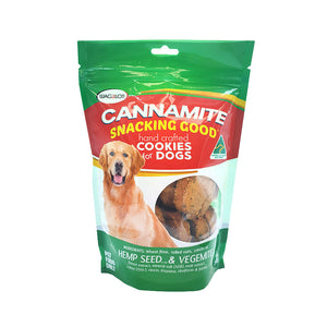 Cannamite Dog Cookies: Vegemite & Hemp 260g