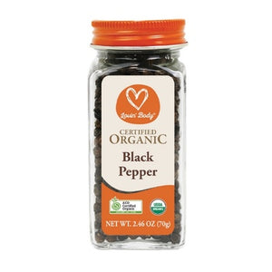 Lovin Body Herbs & Spices - Pepper Black Whole 70g BB: 07.09.26