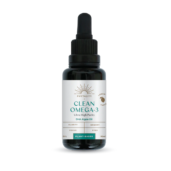 Phytality Nutrition Clean Omega-3 Vegan DHA Algae Oil 50ml