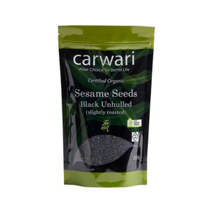 Carwari Sesame Seeds - Black Unhulled 300g