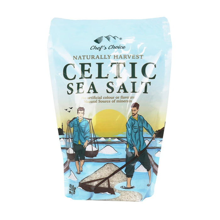 Chefs Choice Salt - Celtic Sea Naturally Harvested 500g