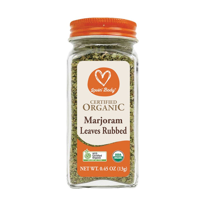 Lovin Body Herbs & Spices - Marjoram Leaves Rubbed 13g