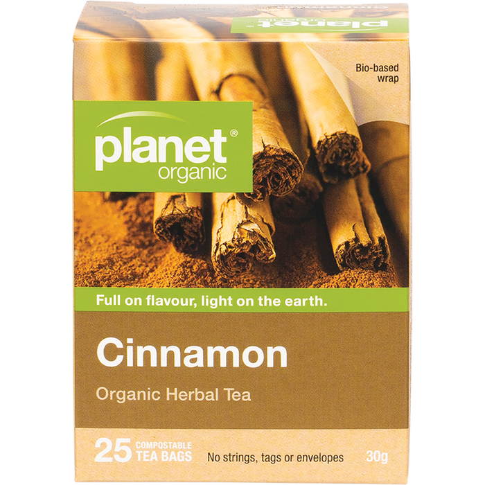 Planet Organic Cinnamon Herbal Tea 25pk