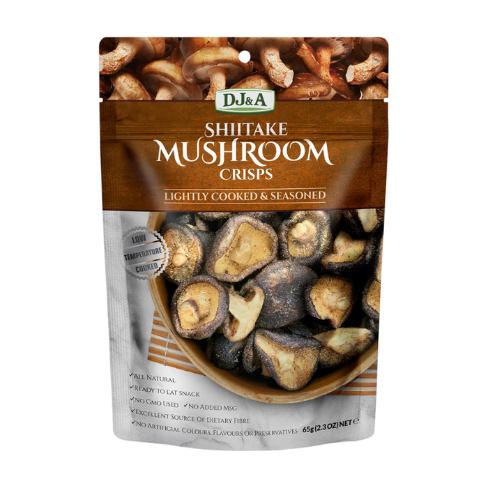 DJ&A Shiitake Mushroom Crisps 65g