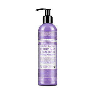 Dr Bronner's Organic Hand & Body Lotion - Lavender Coconut 237ml