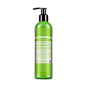 Dr Bronner's Organic Hand & Body Lotion - Patchouli Lime 237ml