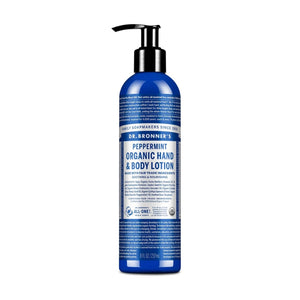 Dr Bronner's Organic Hand & Body Lotion - Peppermint 237ml