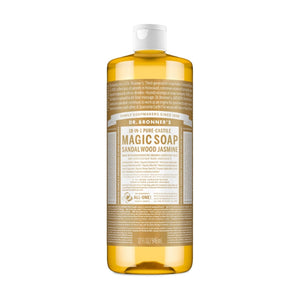 Dr Bronner's 18-In-1 Pure-Castile Magic Liquid Soap - Sandalwood Jasmine 946ml