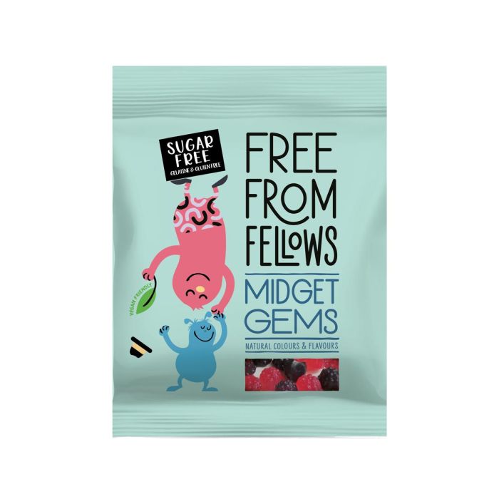 Free From Fellows Sugar Free Midget Gems 100g