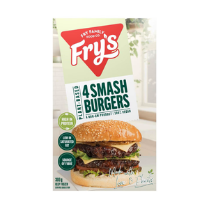 Frys Smash Beef-Style Burgers 4pk 300g (cold) BB: 28.10.26