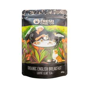The Fresh Chai Co. Organic Loose Leaf - English Breakfast 200g