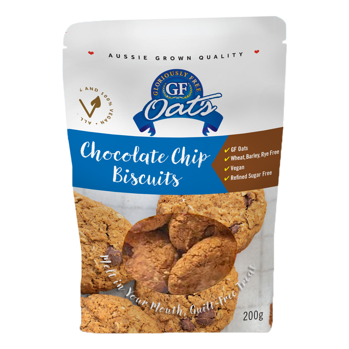 Gloriously Free Biscuits - Chocolate Chip 10pk 200g