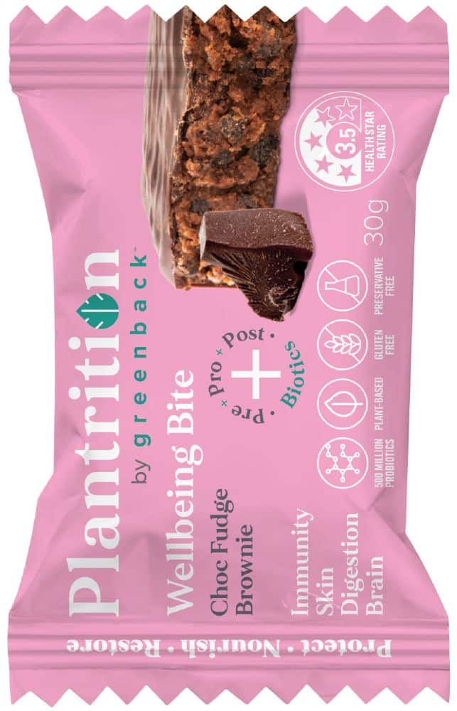 Plantrition Choc Fudge Brownie Bite 30g