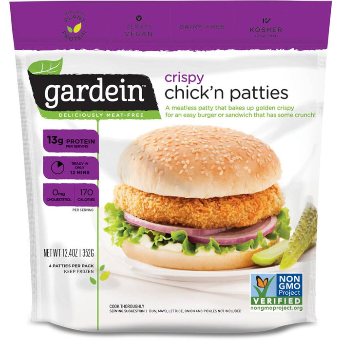 Gardein Crispy Chick'n Patty 352g (cold)