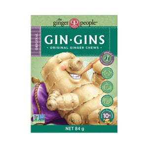 The Ginger People Gin Gins Ginger Candy Chewy Original 84g