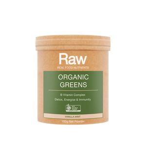 Amazonia Organic Greens Vanilla Mint 100g