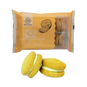 House of Biskota Gluten Free - Lemon Kisses 200g BEST BEFORE: 09.10.26