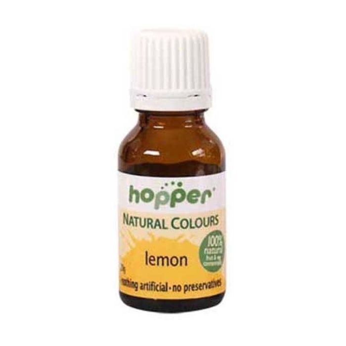Hopper Natural Food Colouring Yellow 20g