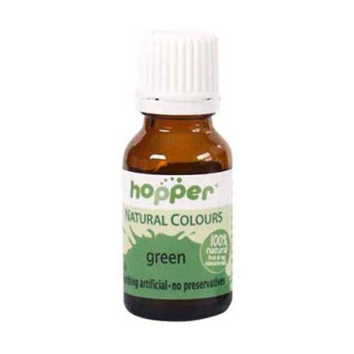 Hopper Natural Food Colouring Green 20g