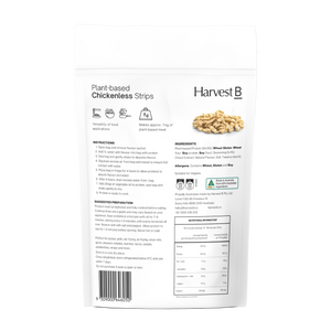 Harvest B Dehydrated Chickenless Strips - Makes 1kg