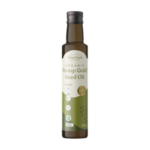 Hemp Foods Australia Organic Hemp Gold Seed Oil 250ml