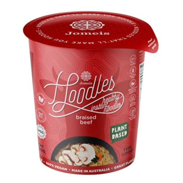 Hoodles Instant Noodles - Braised Beef 80g