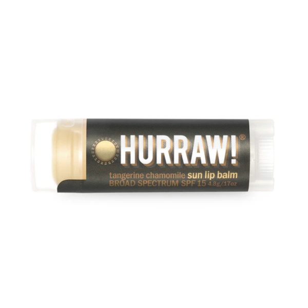 Hurraw SPF 15 Lip Balm - Tangerine Chamomile