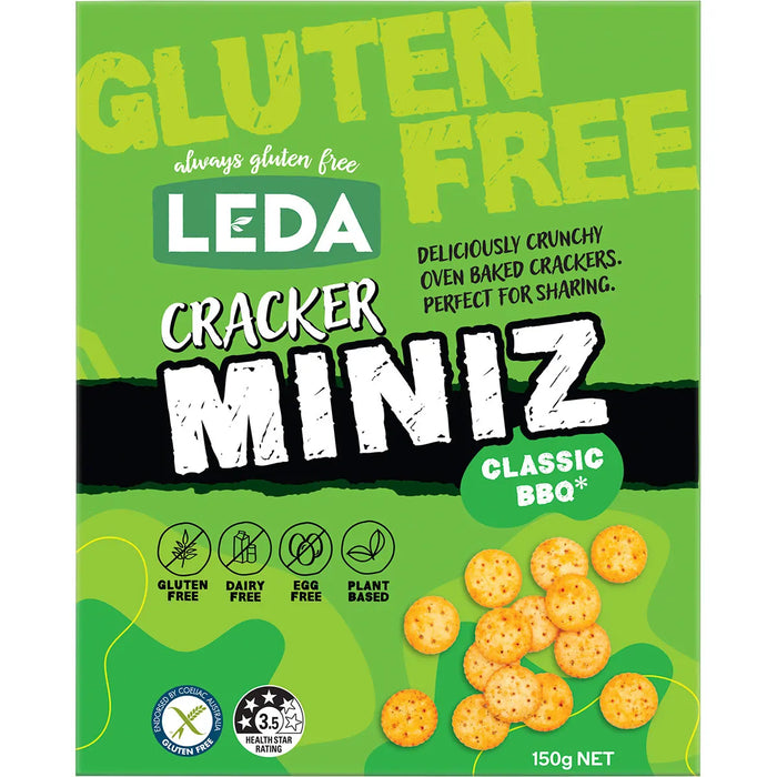 Leda Cracker Miniz Classic BBQ 150g