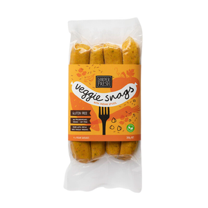 Larder Fresh Vege Snags Sausages - Indian Spices 300g (cold)