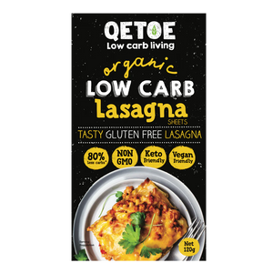 Qetoe GF Organic Low Carb Lasagna 120g