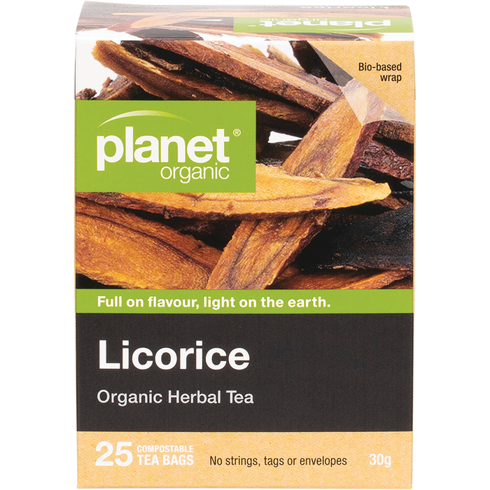 Planet Organic Licorice Herbal Tea 25pk