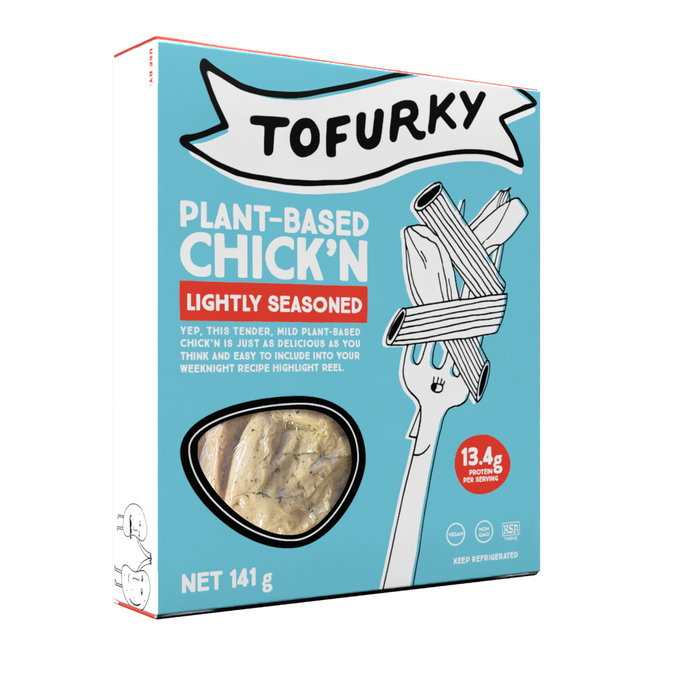 Tofurky Chickn - Lightly Seasoned 141g (cold)