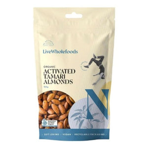 Live Wholefoods Organic Activated Tamari Almonds 120g